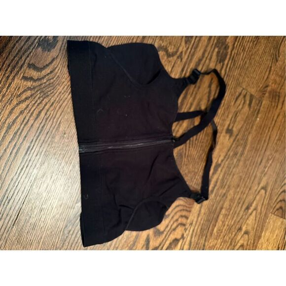pumping bra adjustable size black one size fits all maternity - Picture 5 of 6